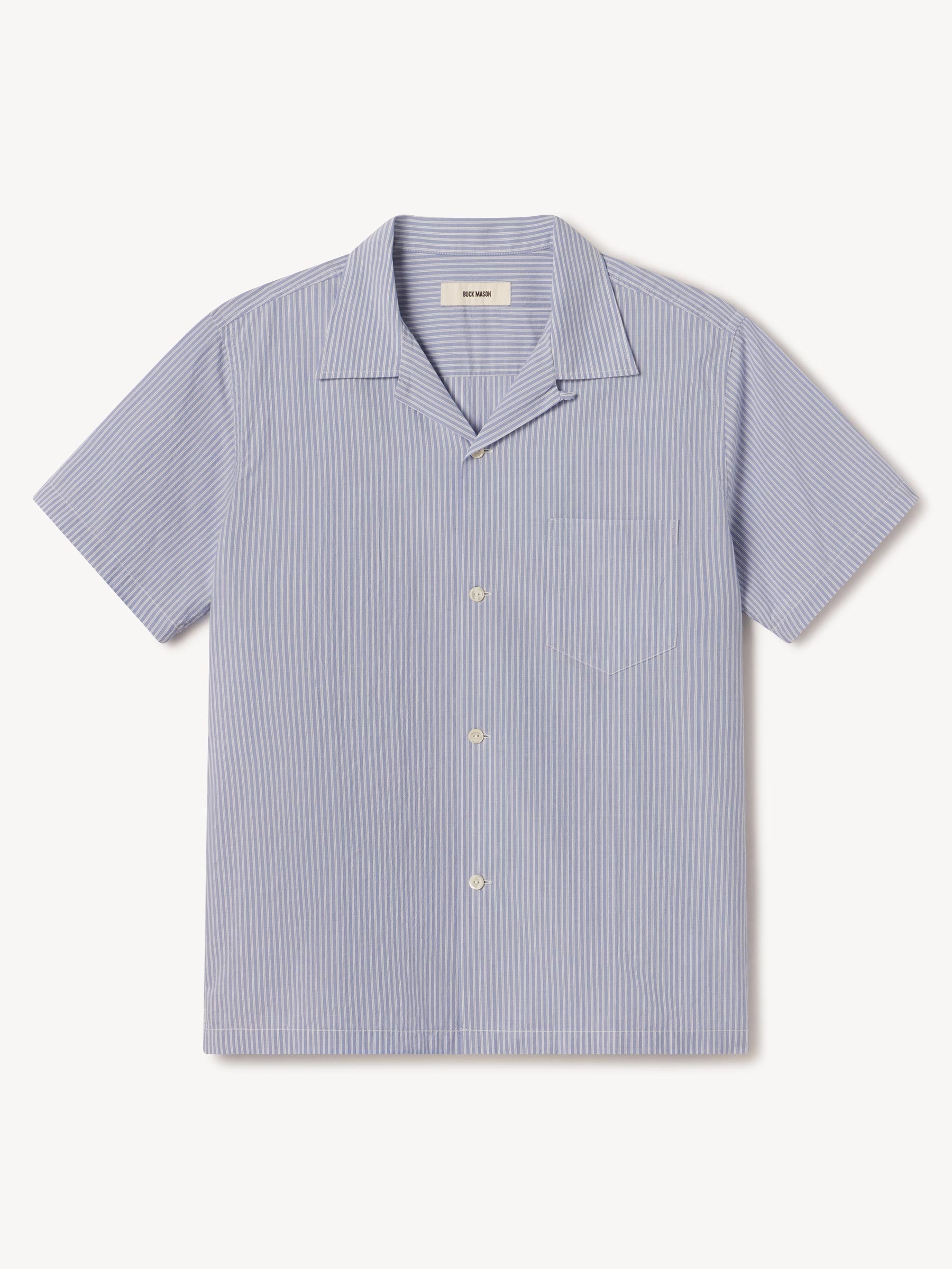 french blue/white double stripe